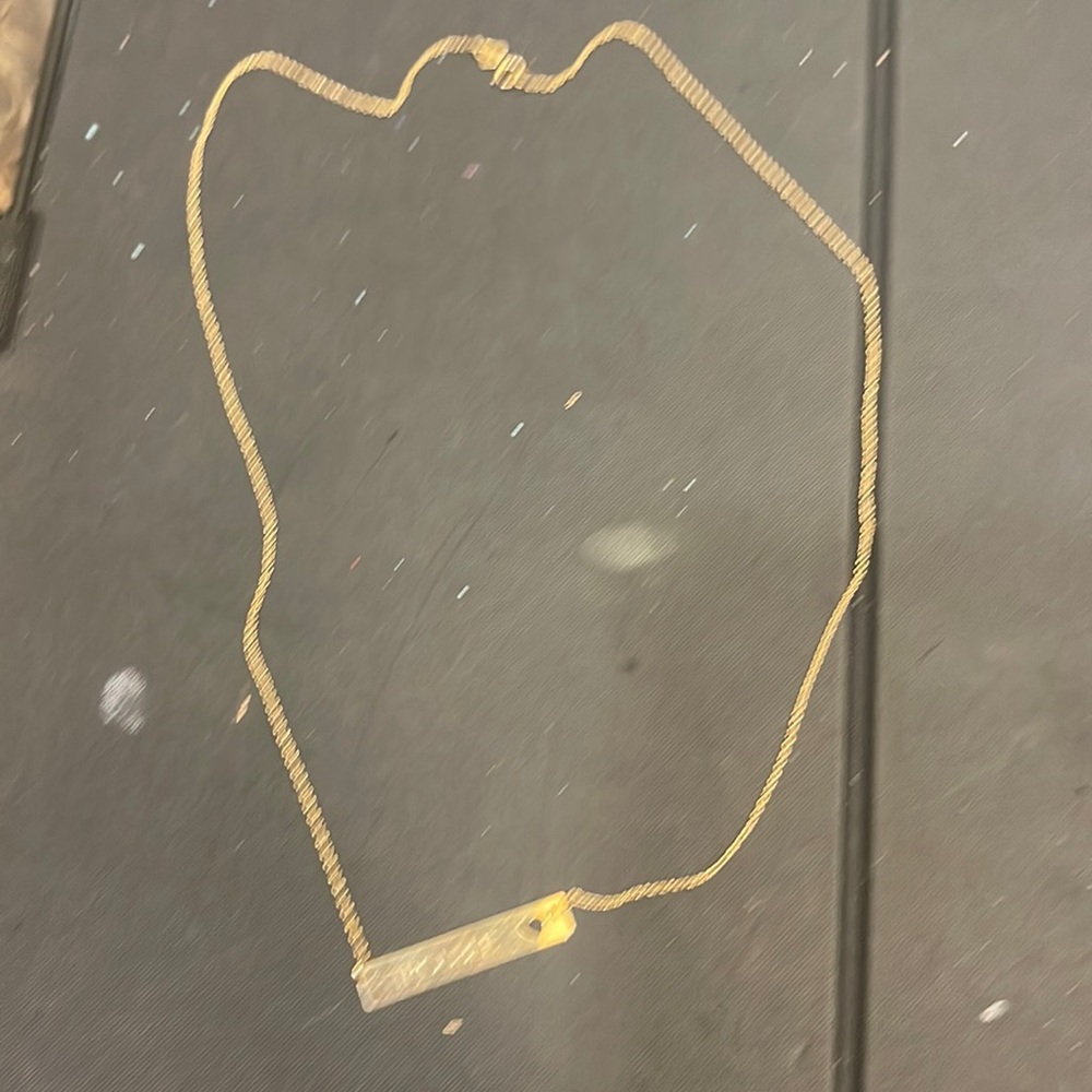 Designer piece 14 k gold‎ necklace